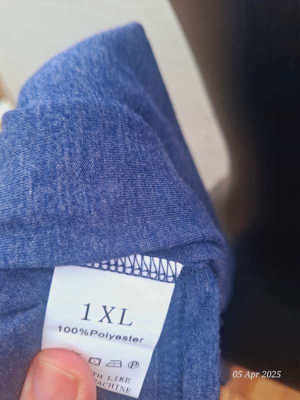 Navy open short sleeve cardigan  Size XL
