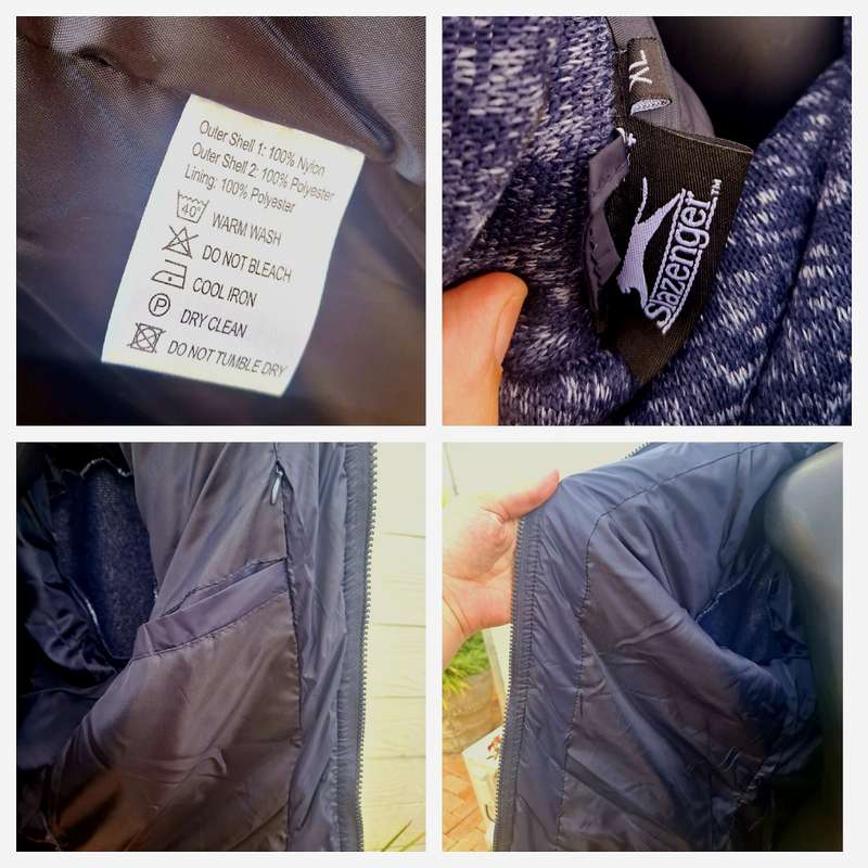 New Slazenger navy jacket - Size XL