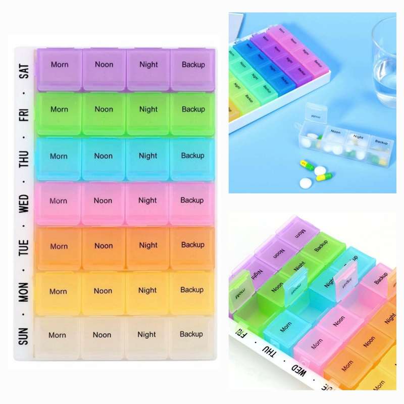 Pill organiser holder