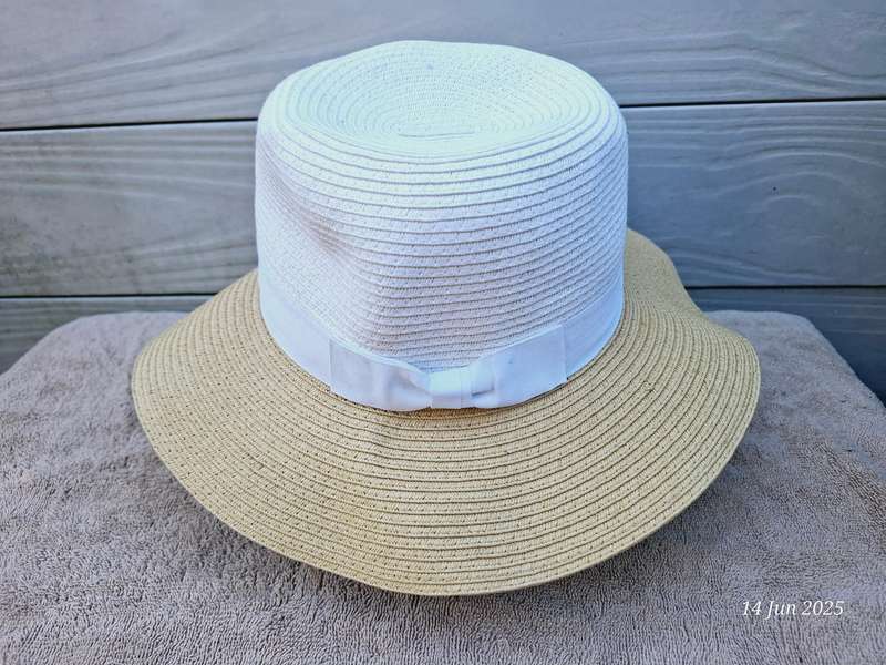 Fedora style sun hat
