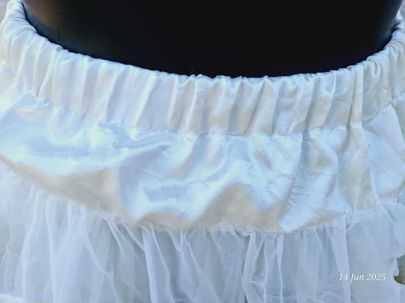 Smitten flutter white tutu