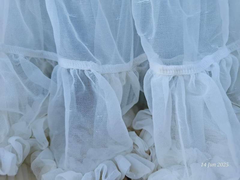 Smitten flutter white tutu