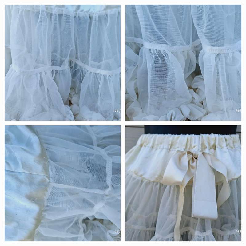 Smitten flutter white tutu