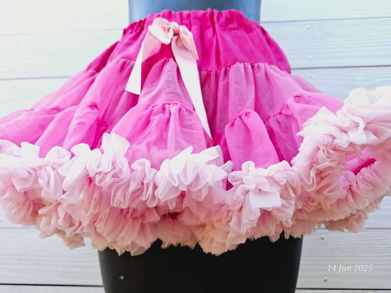 Smitten flutter pink tutu