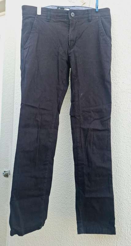 MRP Black Chino Slim Stretch - Size 28