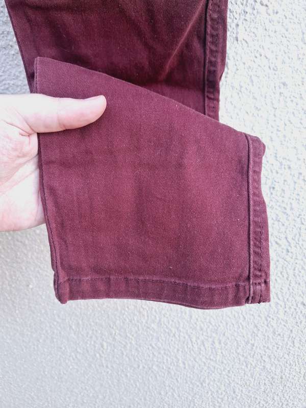 MRP Burgandy Chino Slim Stretch - 32