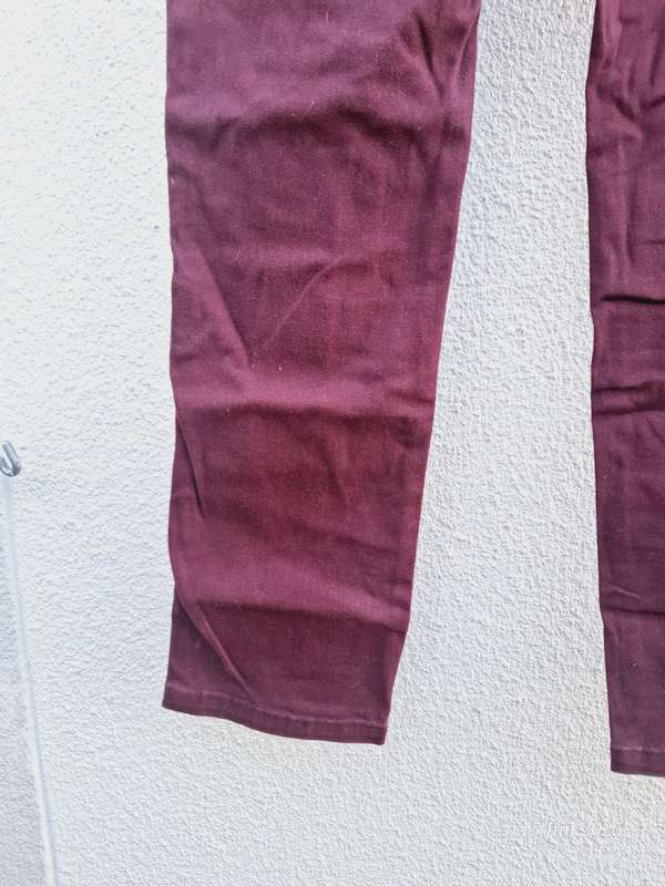 MRP Burgandy Chino Slim Stretch - 32