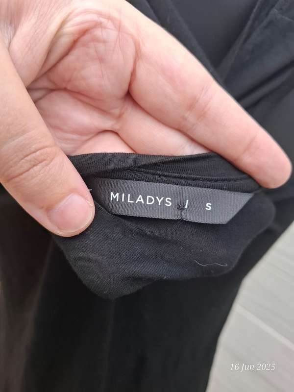 Mildays black tank top - S