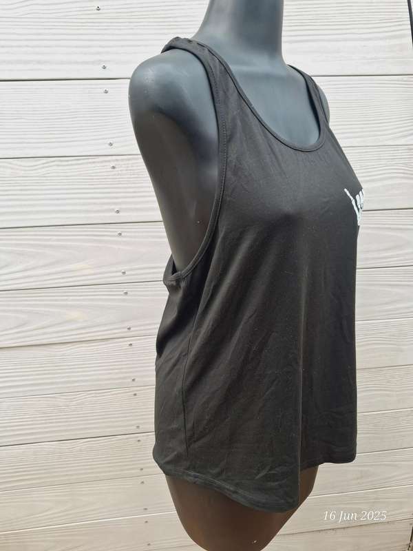 Unisex skeleton hand tank top - L