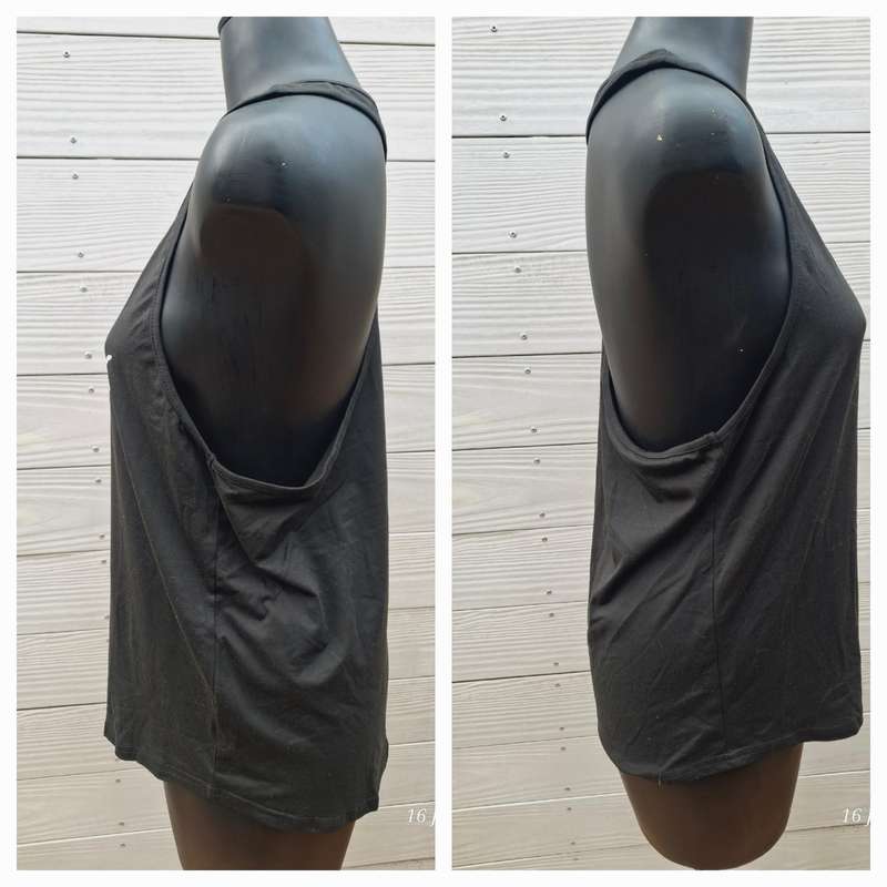 Unisex skeleton hand tank top - L
