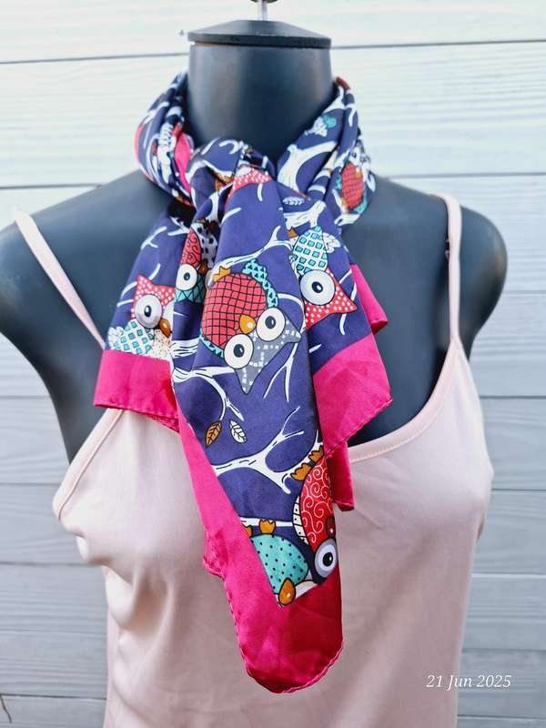 Bandana square scarf 90cm x 92cm