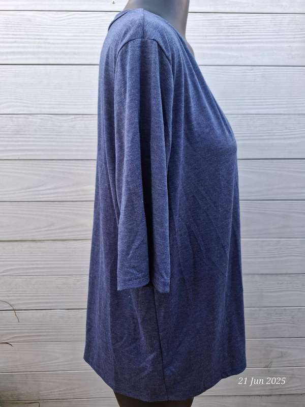 Navy open short sleeve cardigan  Size XL