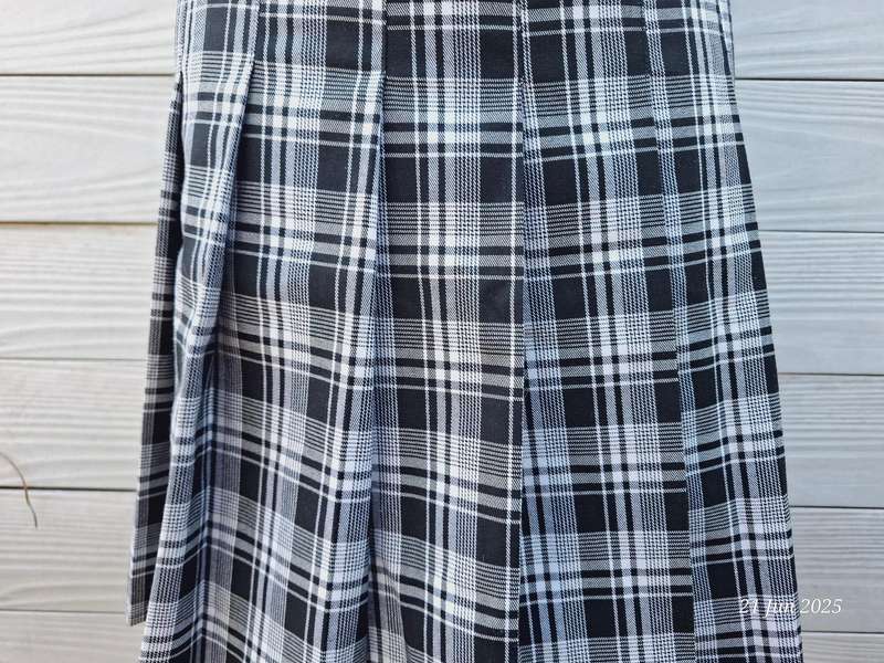 MRP check pleated mini skirt - 36