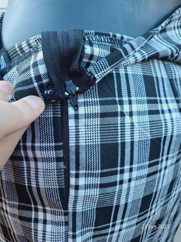 MRP check pleated mini skirt - 36