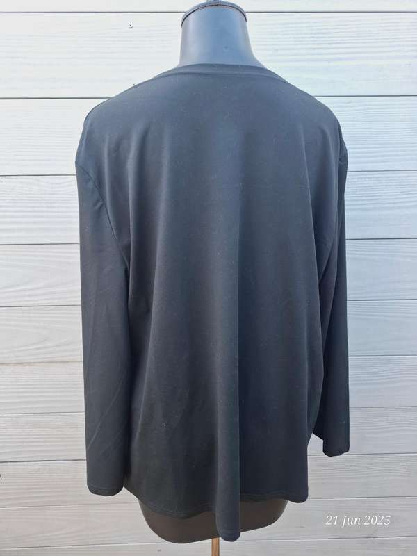 New Black open top - Size XXL