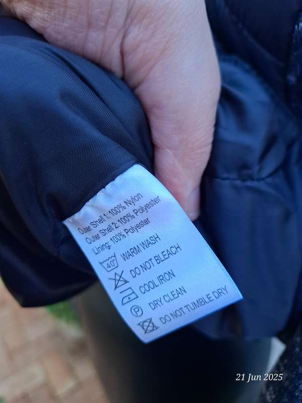 New Slazenger navy jacket - Size XL