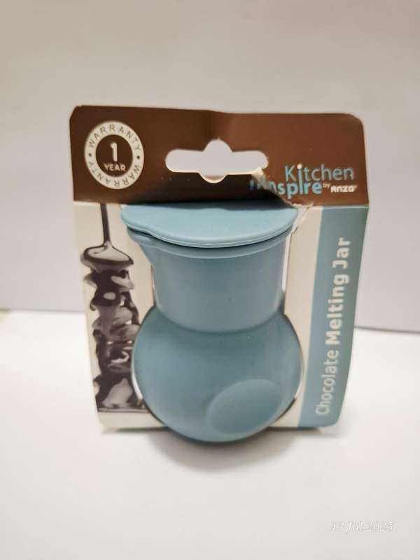 New small silicone chocolate melting jar. Never used.