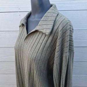 New olive green long sleeve top - Size XL