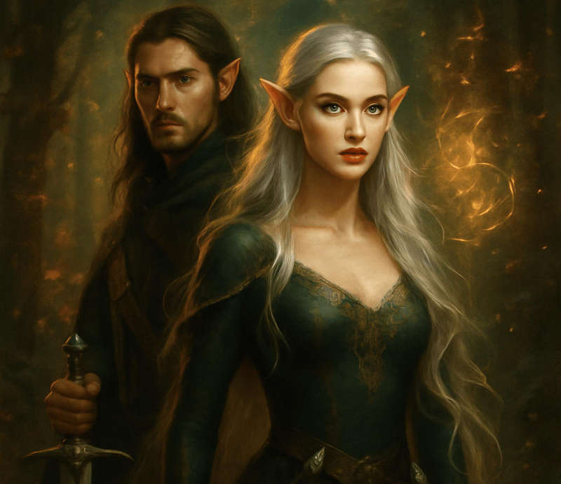 Fantasy E-Book: The Crownless Quest by Luna Duval