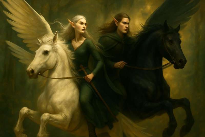 Fantasy E-Book: The Crownless Quest by Luna Duval