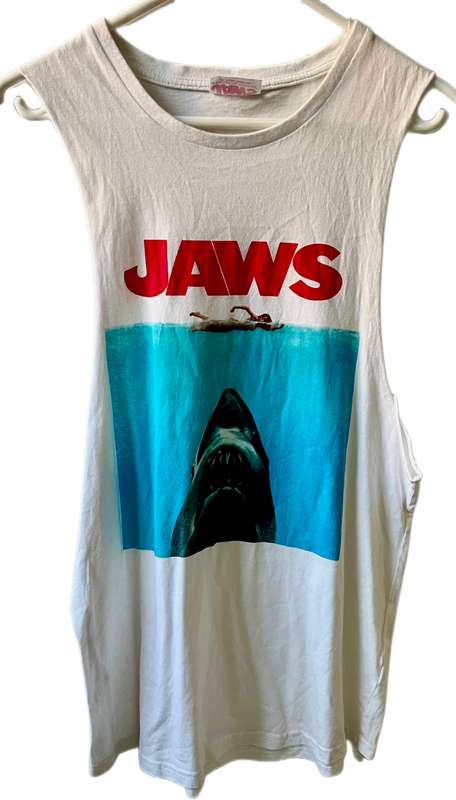 JAWS wifey / sleeveless tshirt - S-M