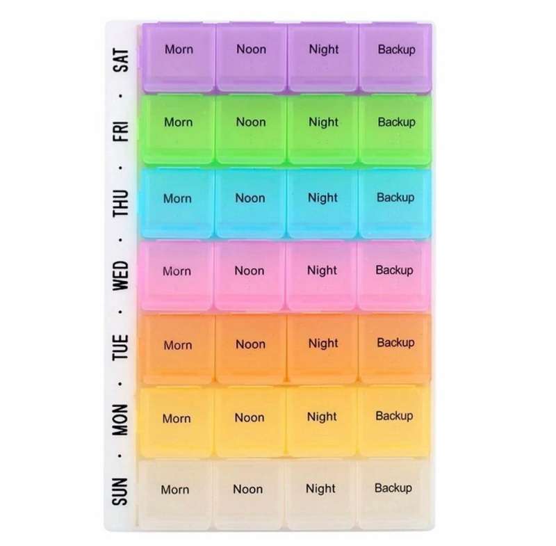 Pill organiser holder