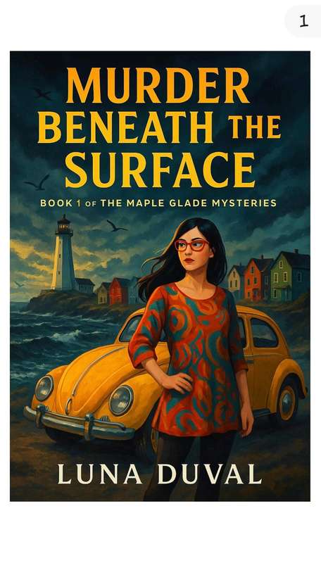 Cozy Mystery E-Book: Murder beneath the surface (Book 1)  by Luna Duval
