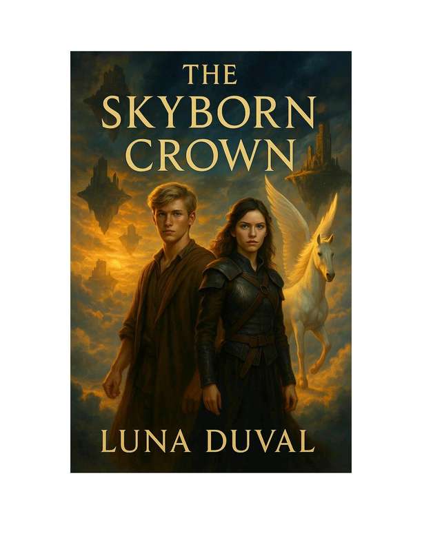 Fantasy E-Book: The Skyborn Crown by Luna Duval