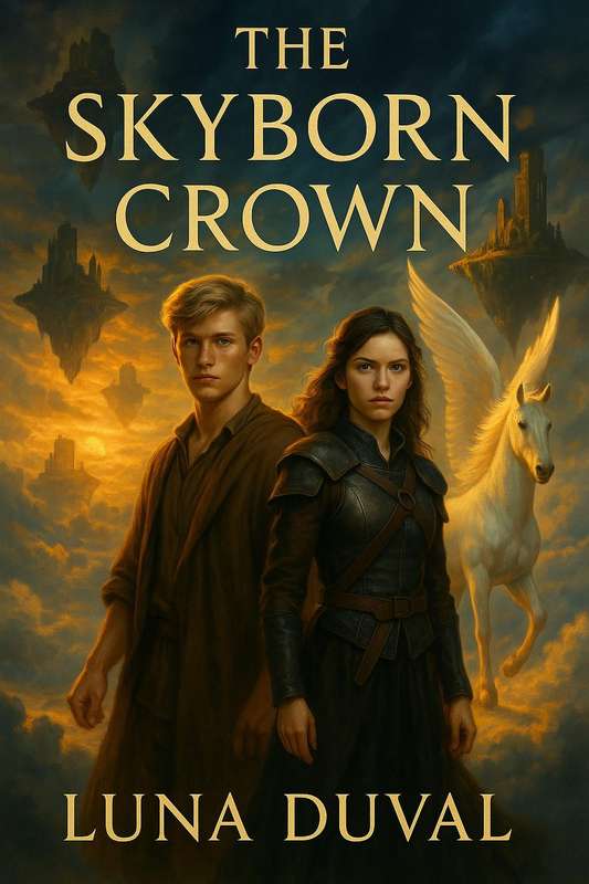 Fantasy E-Book: The Skyborn Crown by Luna Duval