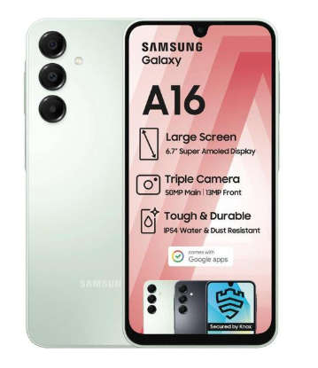 Samsung Galaxy A16 - 128GB Light Green 4G