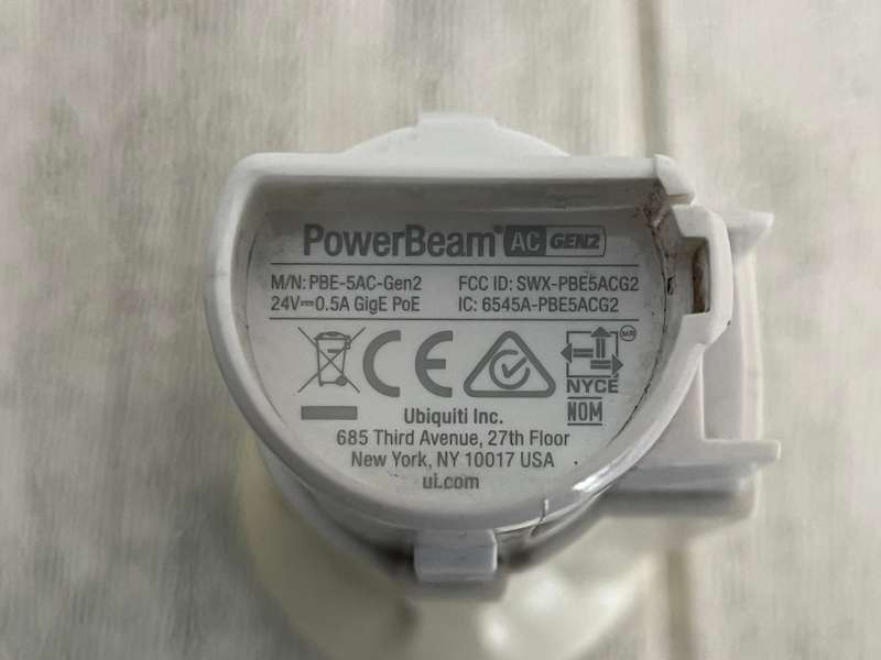 Ubiquiti PowerBeam AC Gen2 (Antenna Feed Only)  High-Gain Antenna for Long-Range Connectivity