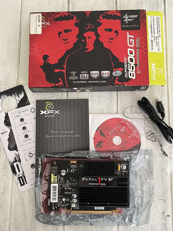 XFX GeForce 8500GT Fatal1ty Graphics Card