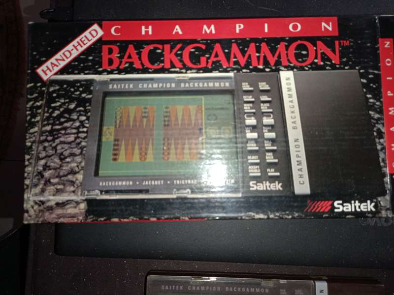 Saitek Backgammon Electronic Game (TPS-204G)