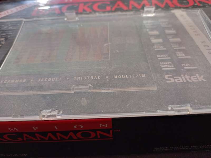 Saitek Backgammon Electronic Game (TPS-204G)