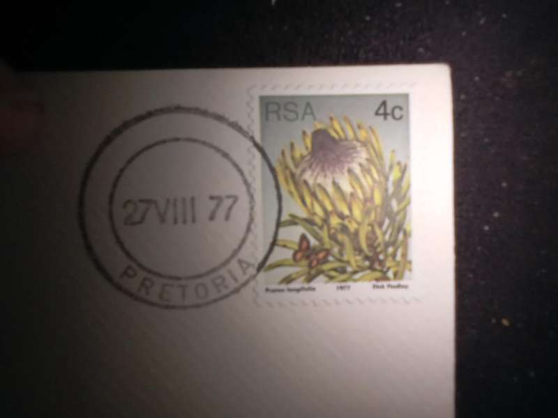 FDC Opening of New Loftus Versfeld 1977 (AK-110A)