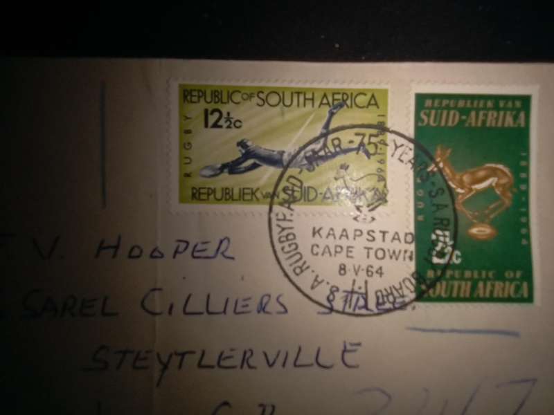 FDC Cape Town R No. 8697 (AK-107A)