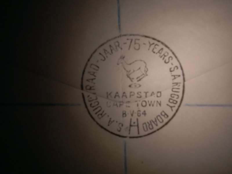 FDC Cape Town R No. 8697 (AK-107A)
