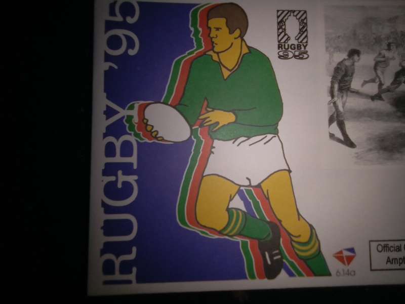 FDC Rugby '95 Official Commemorative Cover (AK-113A)
