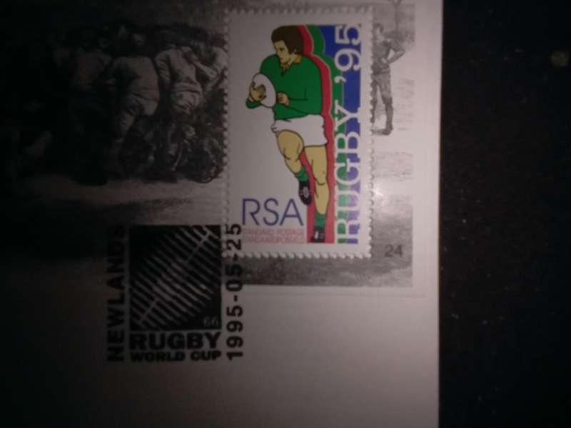 FDC Rugby '95 Official Commemorative Cover (AK-113A)
