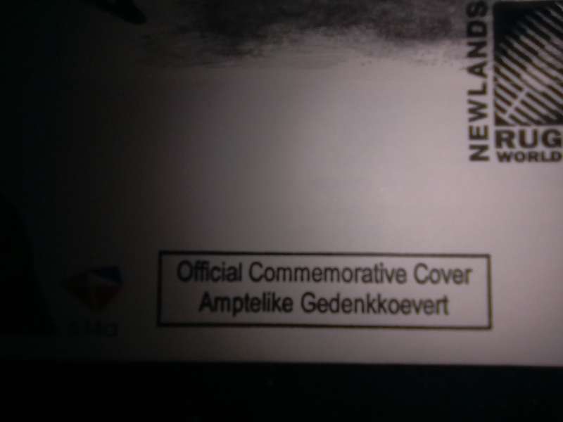 FDC Rugby '95 Official Commemorative Cover (AK-113A)