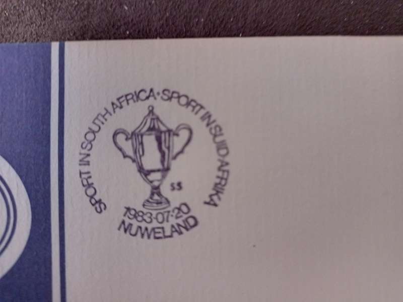 FDC Rugby WPRU Centenary 1983 (AK-131C)