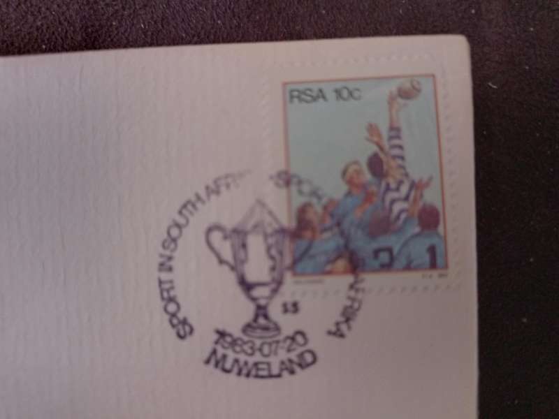 FDC Rugby WPRU Centenary 1983 (AK-131C)