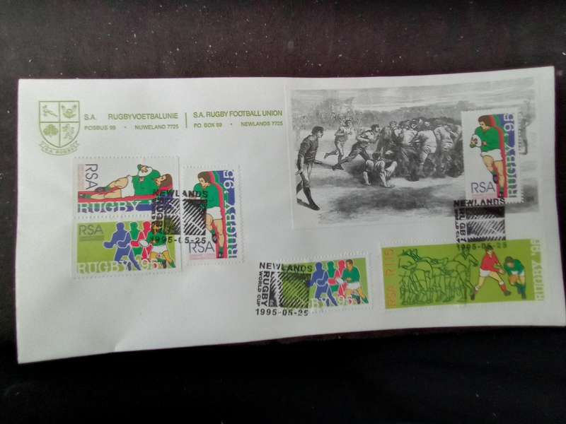FDC Rugby World Cup '95 (AK-134C)