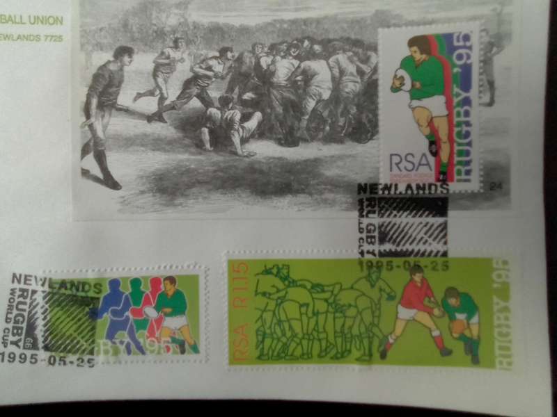 FDC Rugby World Cup '95 (AK-134C)