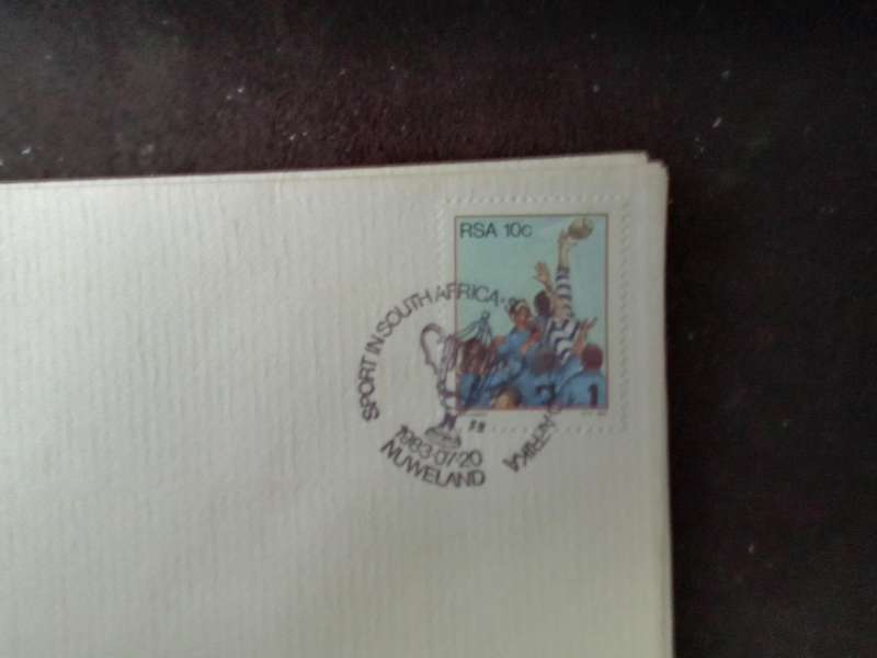 FDC Rugby WPRU Centenary 1983  (AK-135C)