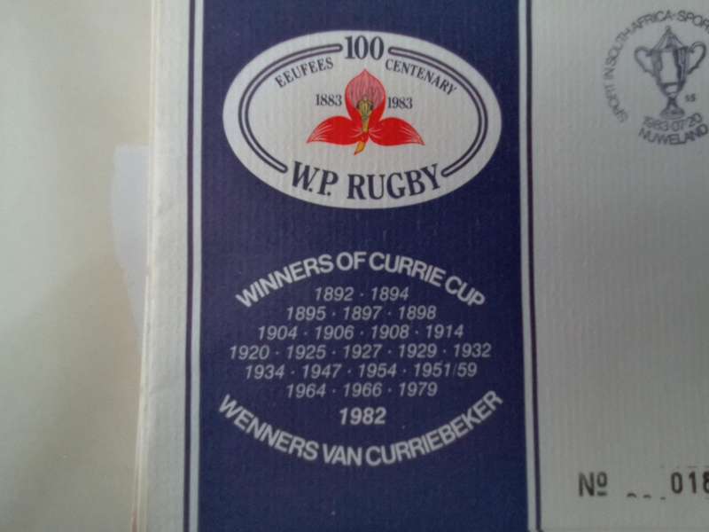 FDC Rugby WPRU Centenary (Shiela Nowbers) (AK-140C)