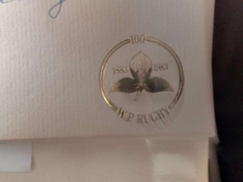 FDC Rugby WPRU Centenary (Boland Coetzee) (AK-143C)
