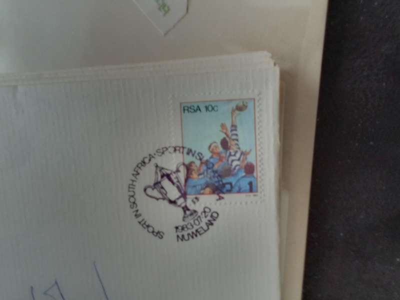 FDC Rugby WPRU Centenary (Peter Wheeler) (AK-144C)