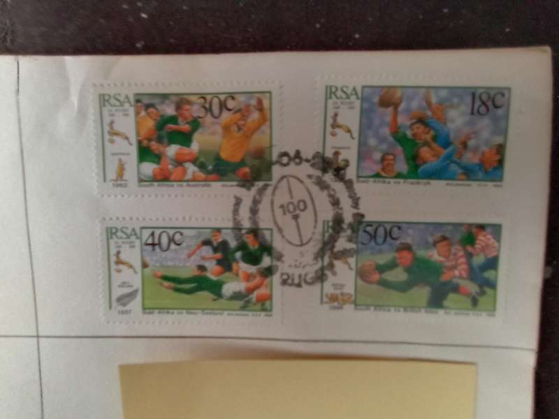 FDC Rugby SARU 1989 (AK-147D)