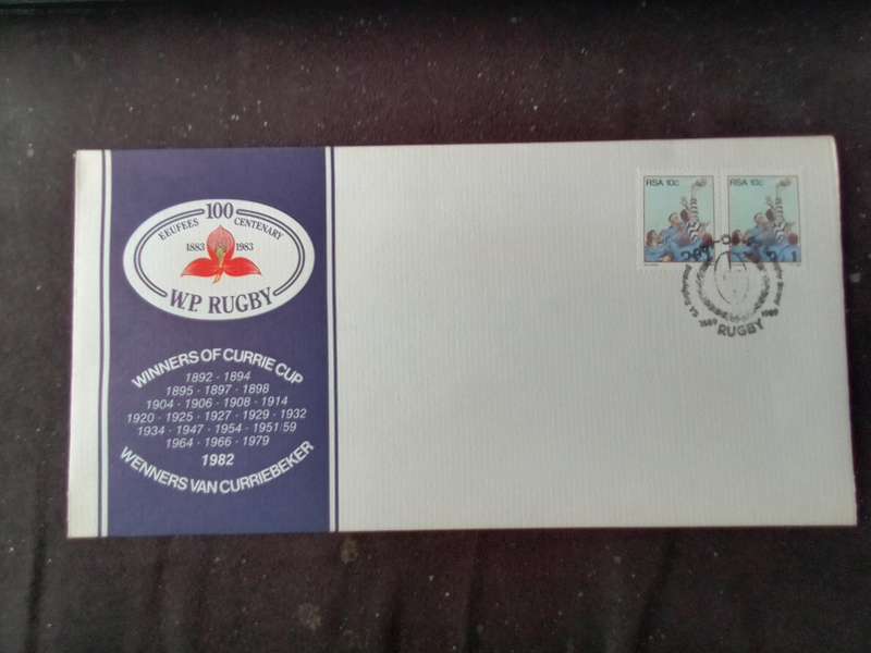 FDC Rugby WPRU 1989 (AK-149D)